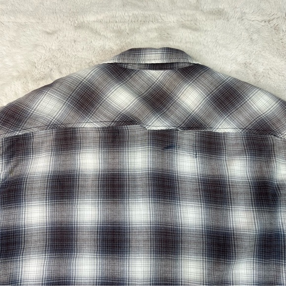 Dickies Quilted Shirt Jacket Shacket Plaid Pearl Snap Mens Size XL - Picture 14 of 16